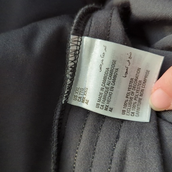 INC International Concepts Men's Side Stripe Black Velour Joggers NWT Size 2XL - Picture 15 of 16